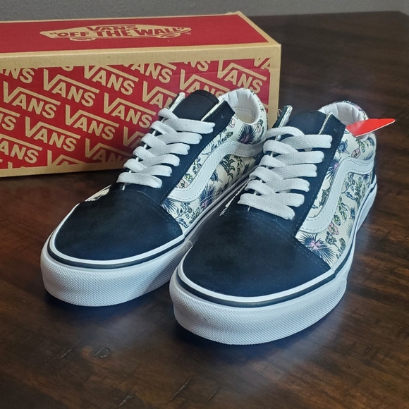 Vans Old Skool Paradise Floral Women Size 6, Men Size 4.5 - Picture 3 of 8